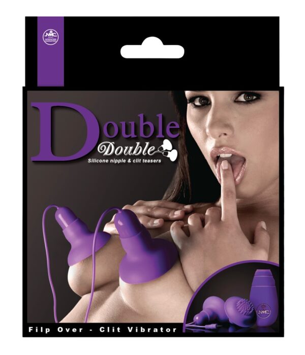 Vibromasseur tétons & clitoris