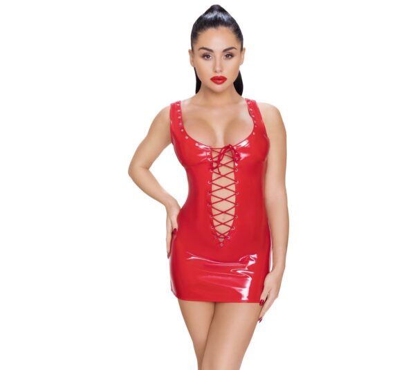 Mini-robe rouge